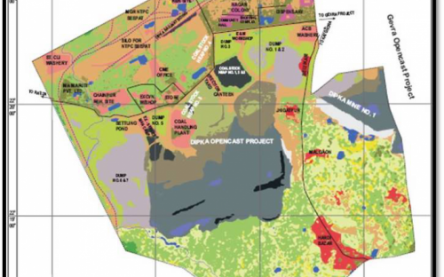 Secl Coal Mines Map Ministry Of Coal, Goi