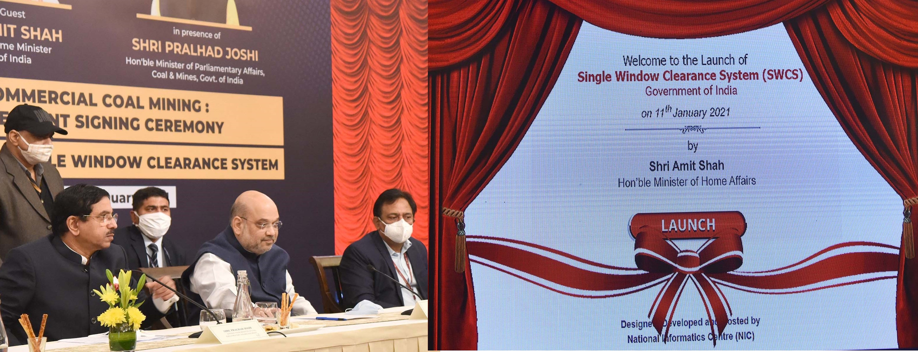 Launch of Single Window Clearance System(SWCS)