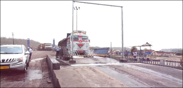 Fig. Automatic Truck Washing System in Umrer Area, WCL