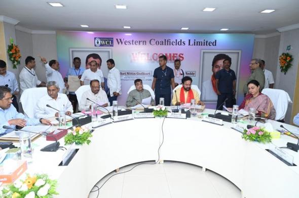 Union Minister of Coal and Mines Shri G. Kishan Reddy Visits Western Coalfields Limited to Review WCL Performance